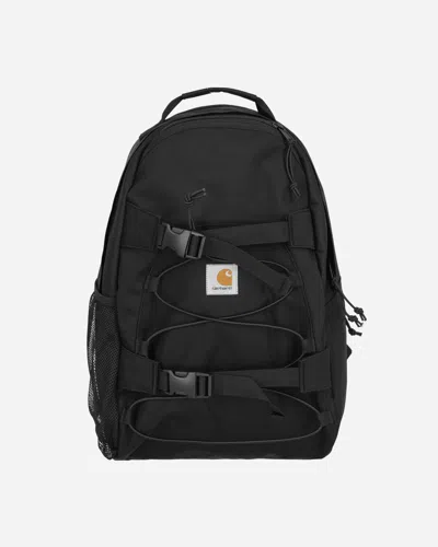 Carhartt Wip Kickflip Backpack Recycled Polyester Canvas In Black