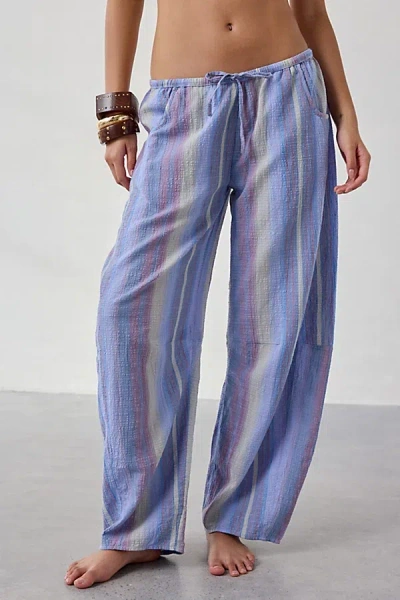 Out From Under Golden Hour Low-rise Wide Leg Pant In Blue, Women's At Urban Outfitters In Blue