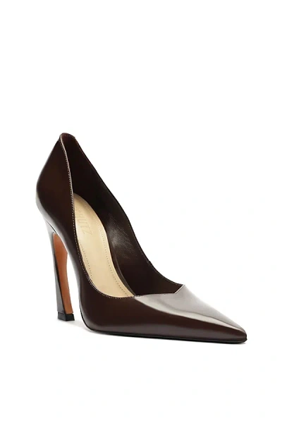 Schutz Lexi Pointed Toe Pump In Brown
