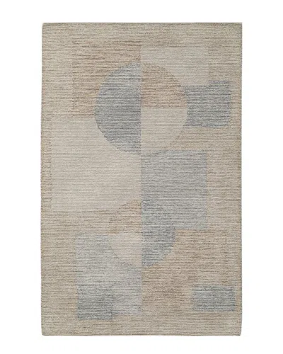 Obeetee Hand Tufted Shadows Wool Rug In Neutral