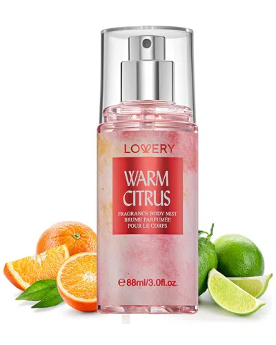 Lovery 3fl oz Warm Citrus Fragrance Body Mist Spray In Multi