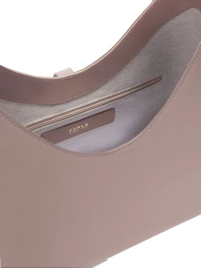 Furla Coach Ivory Leather Tabby 26 Shoulder Bag In Black