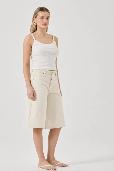 Rolla's Charlotte Culotte In White