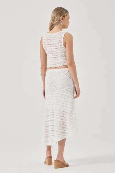 Rolla's Celeste Lace Top In White