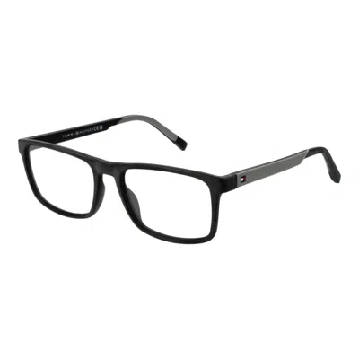 Tommy Hilfiger Polyamide Glasses Men's (frames) In Black