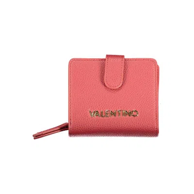 Valentino By Mario Valentino Red Polyurethane Women Wallet