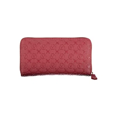 Valentino By Mario Valentino Rosso Polyurethane Women Wallet