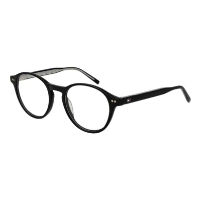 Tommy Hilfiger Black Acetate Glasses (frames) In Black