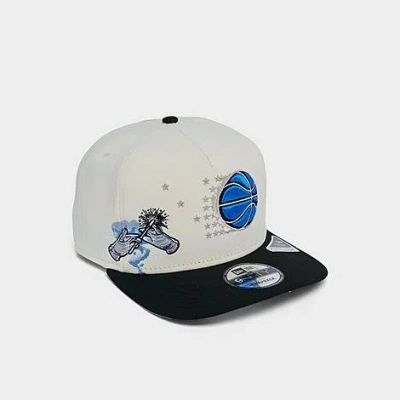 New Era Orlando Magic Nba Hardwood Classics 9fifty A-frame Snapback Hat In White