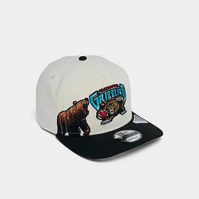 New Era Memphis Grizzlies Nba Hardwood Classics 9fifty A-frame Snapback Hat In White
