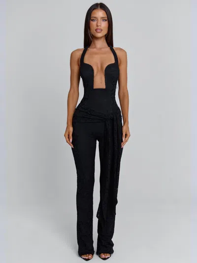 Outcast Gigiana Jumpsuit Black In Black