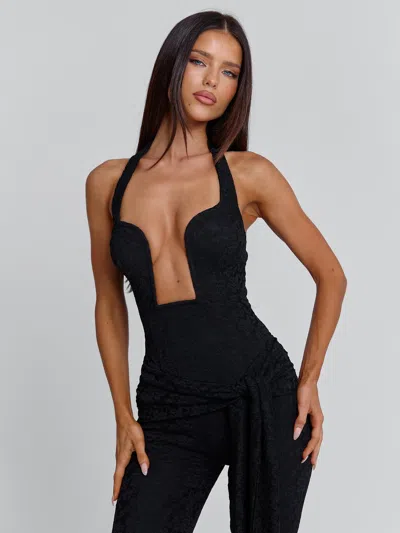 Outcast Gigiana Jumpsuit Black In Black