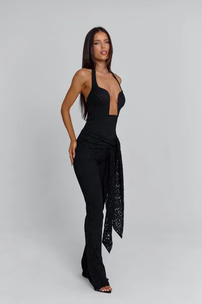 Outcast Gigiana Jumpsuit Black In Black