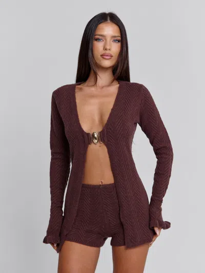 Outcast Velma Shorts Chocolate In Brown