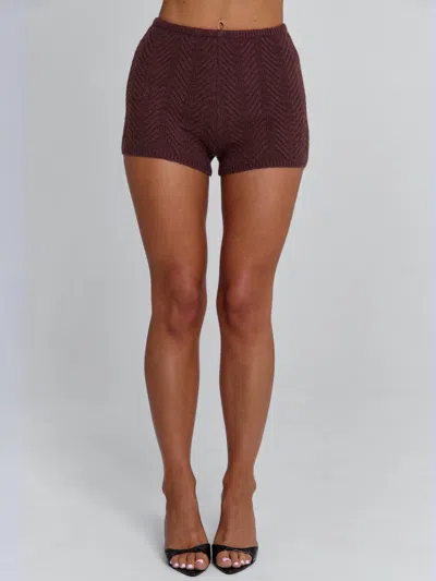 Outcast Velma Shorts Chocolate In Brown