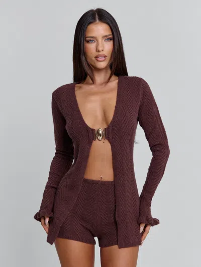 Outcast Velma Shorts Chocolate In Brown