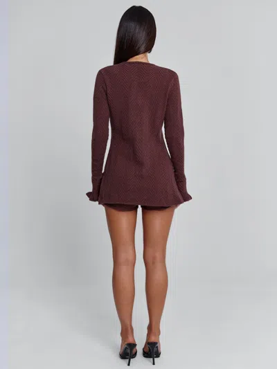 Outcast Velma Shorts Chocolate In Brown