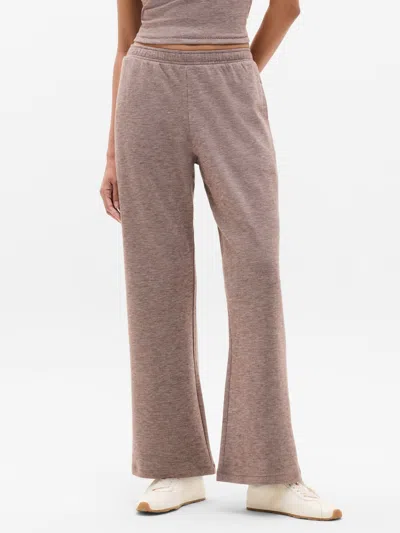 Athleta Sunday Rib High Rise Pant In Brown