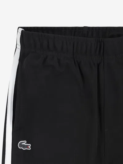 Lacoste Boys Contrast Seam Track Pants In Multi