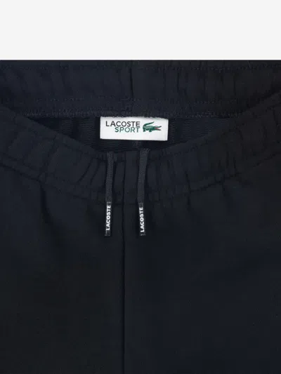 Lacoste Boys Logo Tracksuit In Black