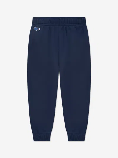 Lacoste Boys Logo Tracksuit In Blue
