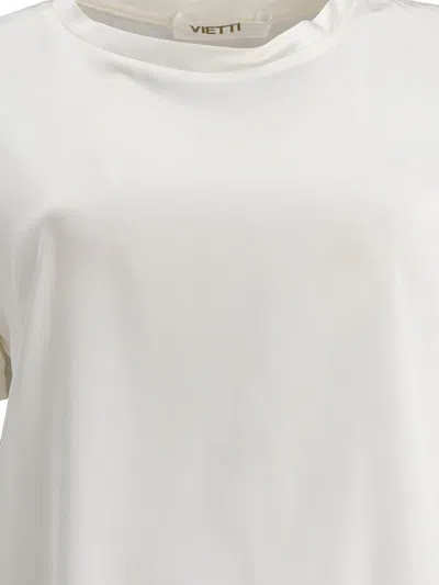 Fit F.it Silk T-shirt In White
