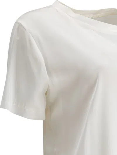 Fit F.it Silk T-shirt In White
