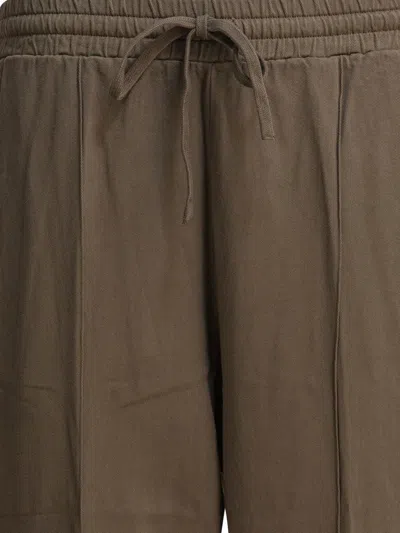 Altum Drawstring Side-panel Trousers In Green