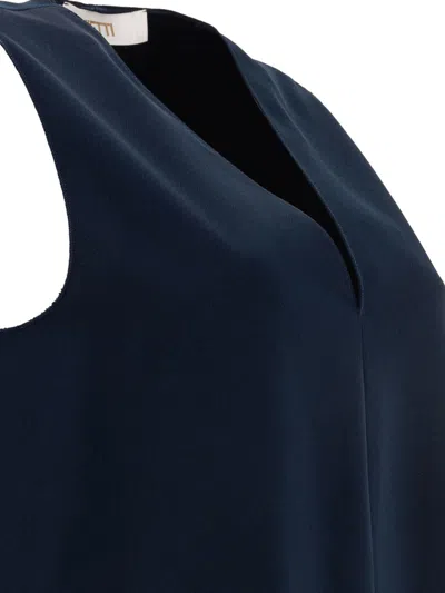 Fit F.it Blue Tank Top In Blue