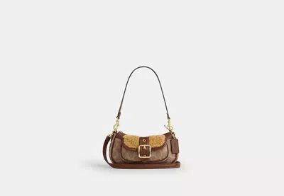 Coach Outlet Ashton Shoulder Bag In Signature Canvas In Brown