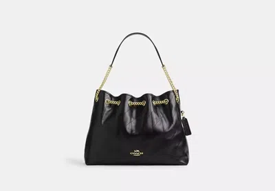 Coach Outlet Evelyn Shoulder Bag With Quilting In Black