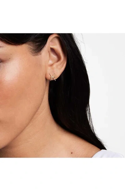 Lana 14k Gold Half Pair Solo Zodiac Stud Earring In Gold