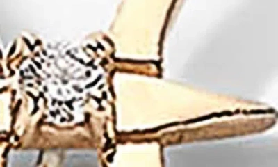 Lana 14k Gold Half Pair Solo Zodiac Stud Earring In Gold