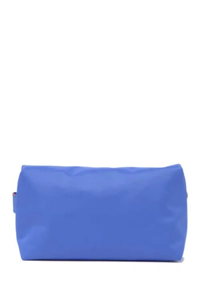 Longchamp Le Pliage Club Cosmetic Case In Blue