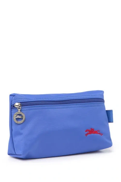 Longchamp Le Pliage Club Cosmetic Case In Blue