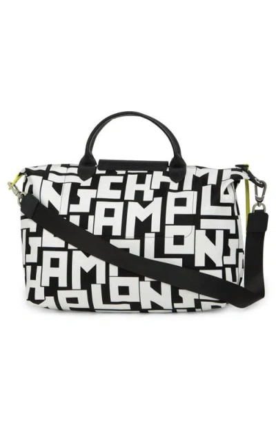 Longchamp Le Pliage Neo Logo Travel Bag In Multi