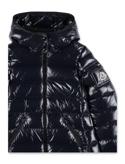 Moncler Kid - Moka Hooded Down Jacket In Blue