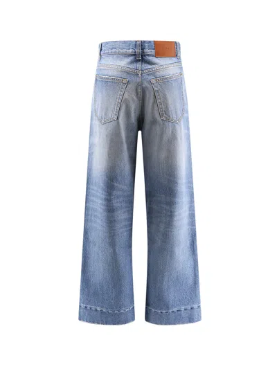Chloé Stone-washed Denim Jeans In Blue