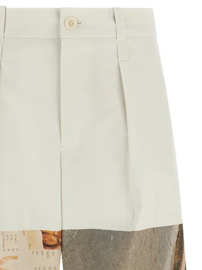 Issey Miyake Street View Pants In White