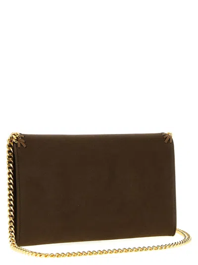 Stella Mccartney Stella Mc Cartney Falabella Wallet On Chain In Brown