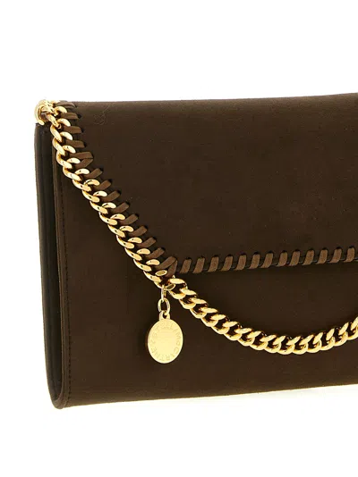 Stella Mccartney Stella Mc Cartney Falabella Wallet On Chain In Brown