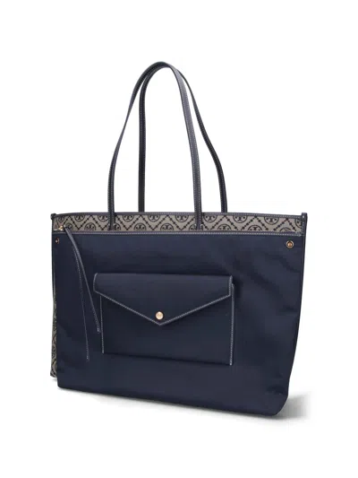 Tory Burch Perry Tote Bag In Gray