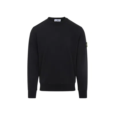 Stone Island Crewneck Sweatshirt Sweatshirts Black In Black