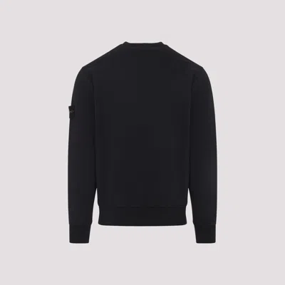 Stone Island Crewneck Sweatshirt Sweatshirts Black In Black