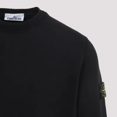 Stone Island Crewneck Sweatshirt Sweatshirts Black In Black