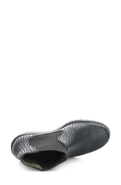 Fly London Yade Wedge Bootie In Black
