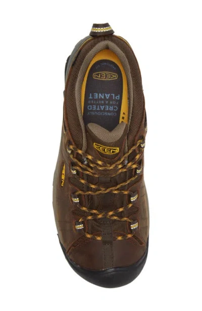 Keen Targhee Ii Waterproof Hiking Shoe In Brown