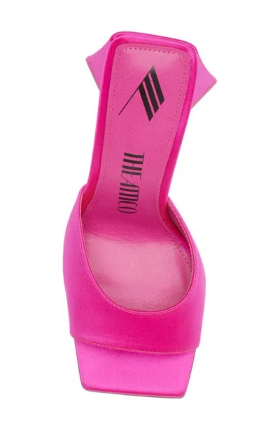 Attico Devon Slide Sandal In Pink