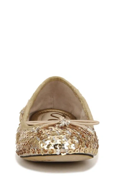 Sam Edelman Felicia Ballet Flat In Gold
