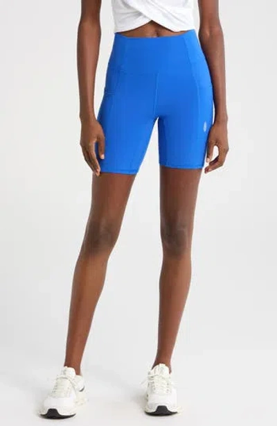 Fp Movement By Free People Fp Movement Never Better Pocket Bike Shorts In Blue